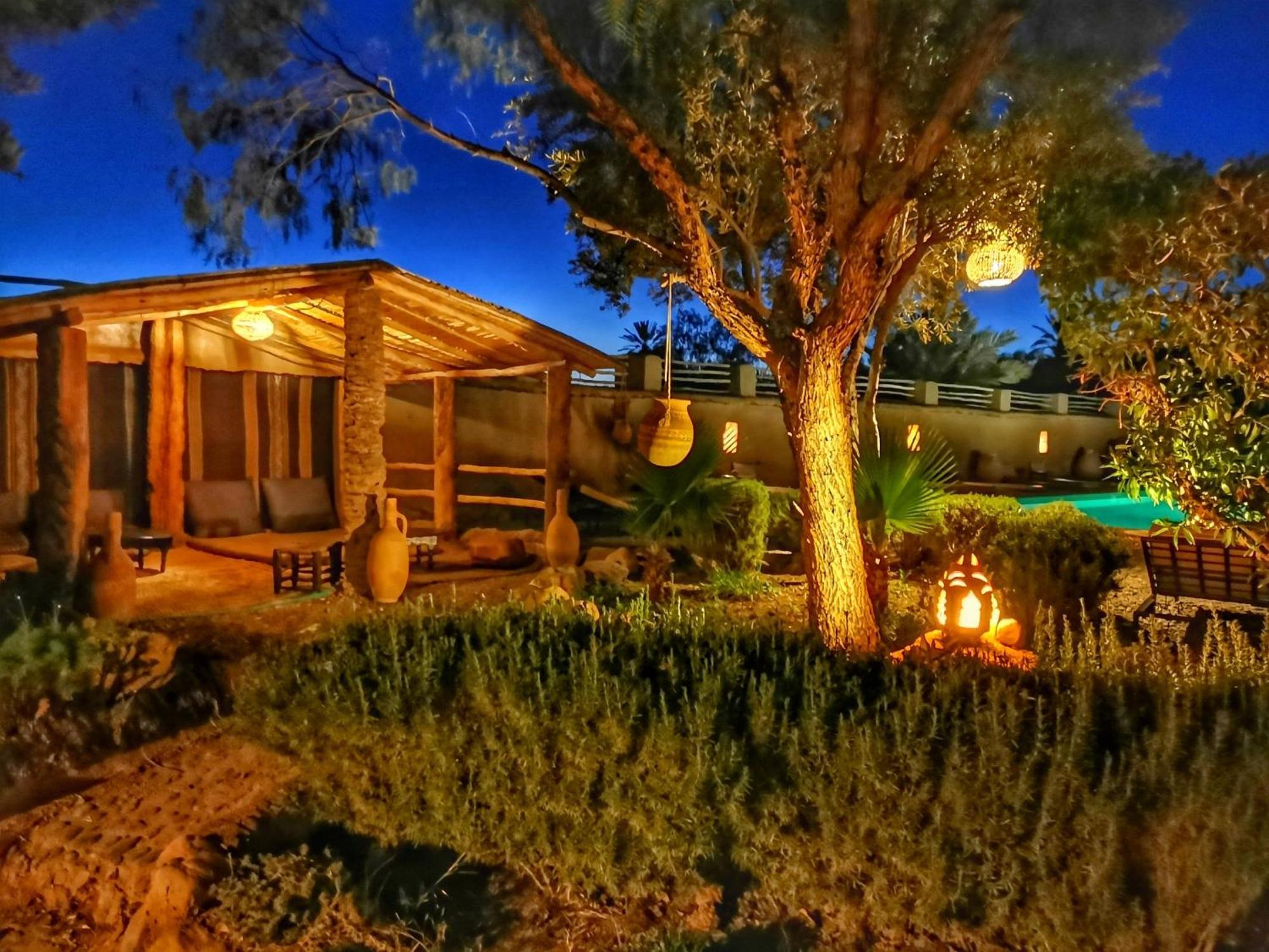 Les Jardins De Skoura Acomodação com café da manhã Exterior foto